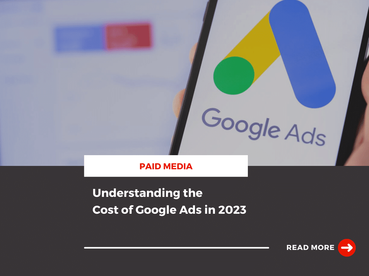 Cost of Google Ads in 2023